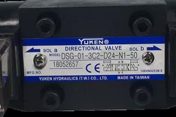 YUKEN油研電磁閥DSG-01-3C4-D24-N1-50、MSW-03-X-40型號解析，詳細參數(shù)